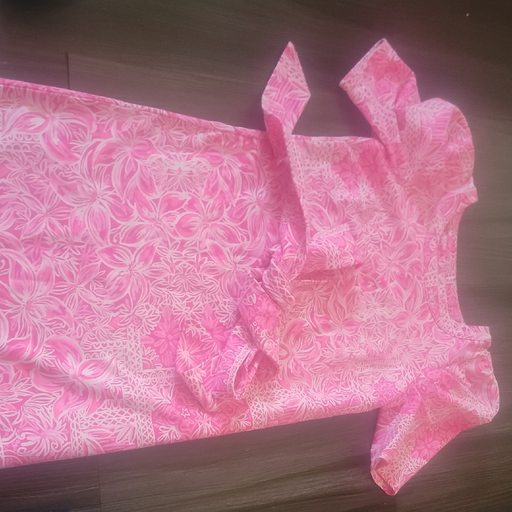 Lilly Pulitzer Harriet Piñata Pink Blooms On The Block Shift Dress Womens
